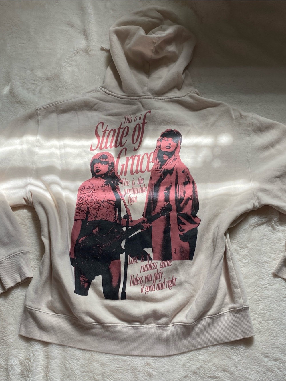 Red (TV) State of Grace hoodie Taylor Swift 
Originally $75 has a few stains